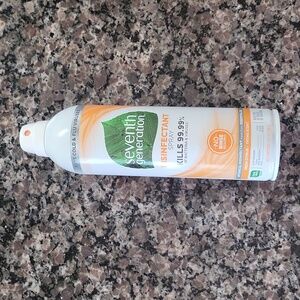 Seventh Generation Disinfectant Spray new no rinse required 13.9oz  fresh citrus